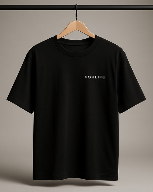 Sırt Baskılı "Cappuccino Assassino" Oversize T-Shirt